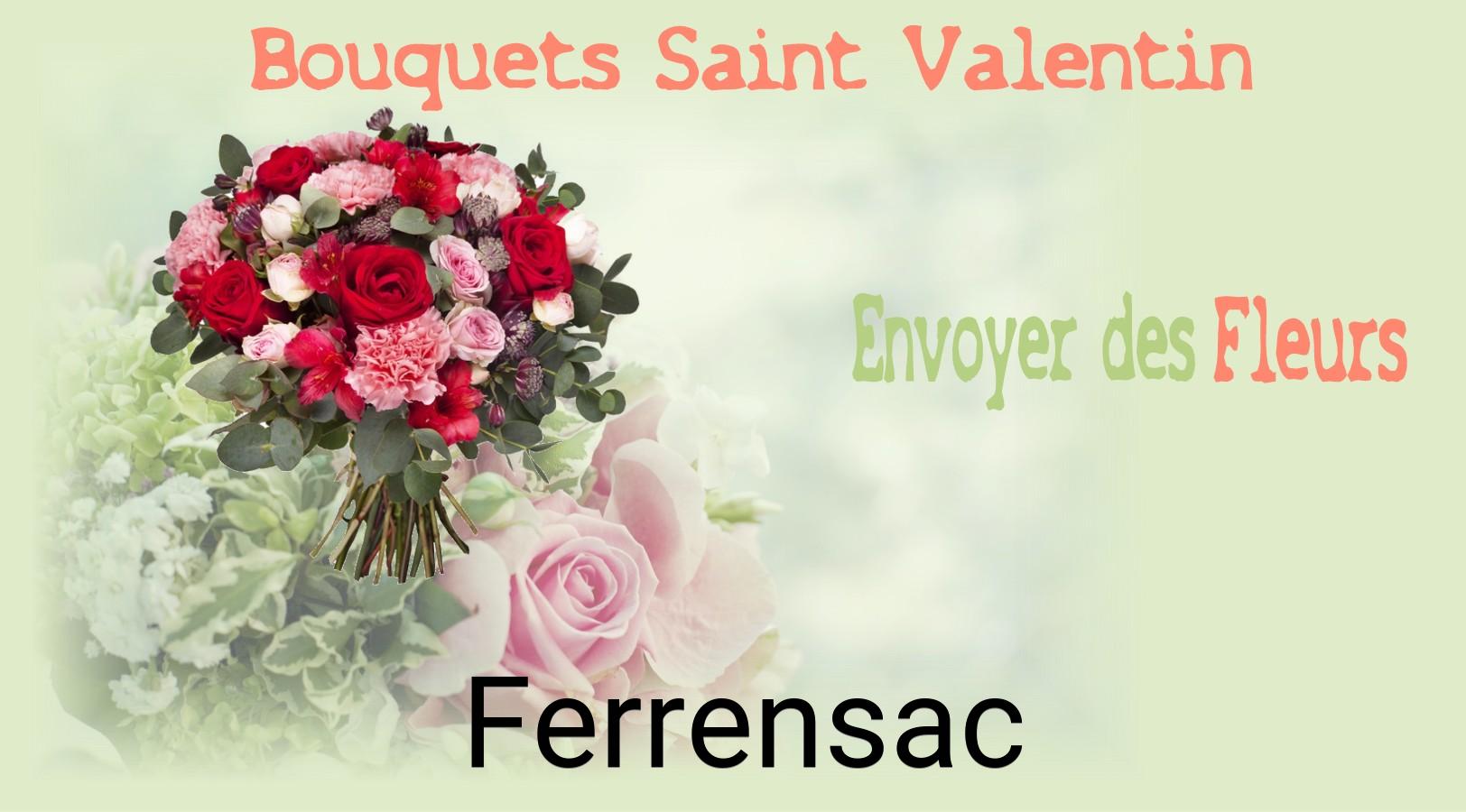 Roses de Saint-Valentin livrées à Ferrensac